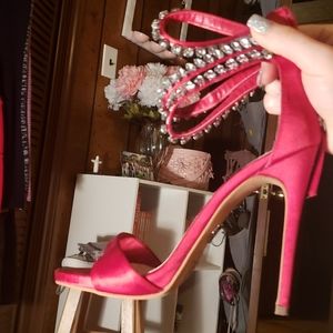 Betsy Johnson red heals